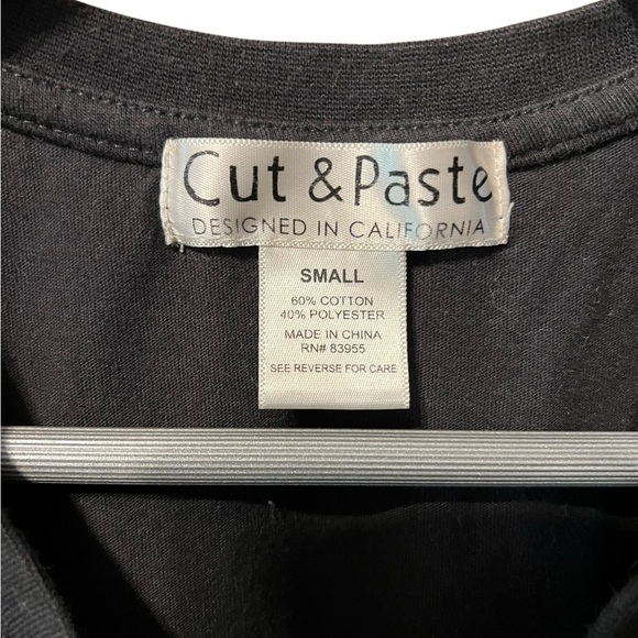 🟣Cut & Paste “Wild Souls Roam Here” Graphic Crop Tank – Size Small - Picture 4 of 4